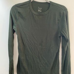 Medium A New Day Green Long Sleeve Shirt